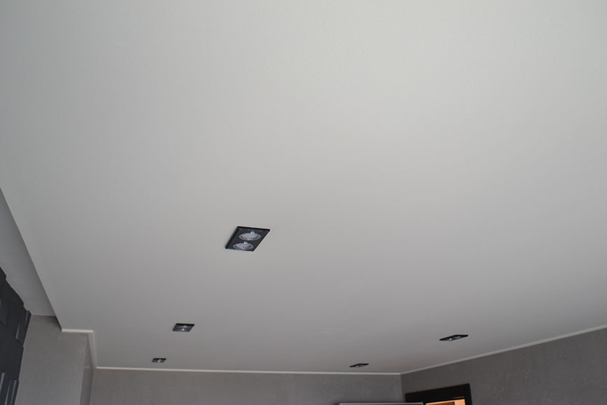 Натяжной потолок на тканевой основе